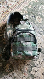 Tactical Camo MOLLE Sling Bag