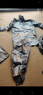 2-Piece Camouflage Rain Suit – Waterproof Hunting Rain Gear