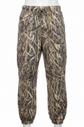 Reed Grass Camouflage Hunting Cargo Pants with Drawstring Waist
