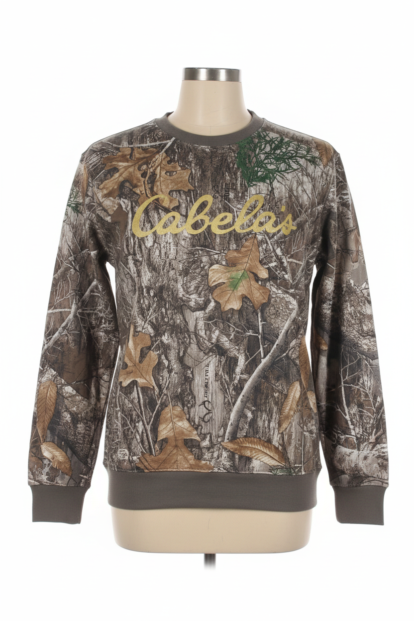 Cabela's Realtree Edge Camo Crewneck Sweatshirt