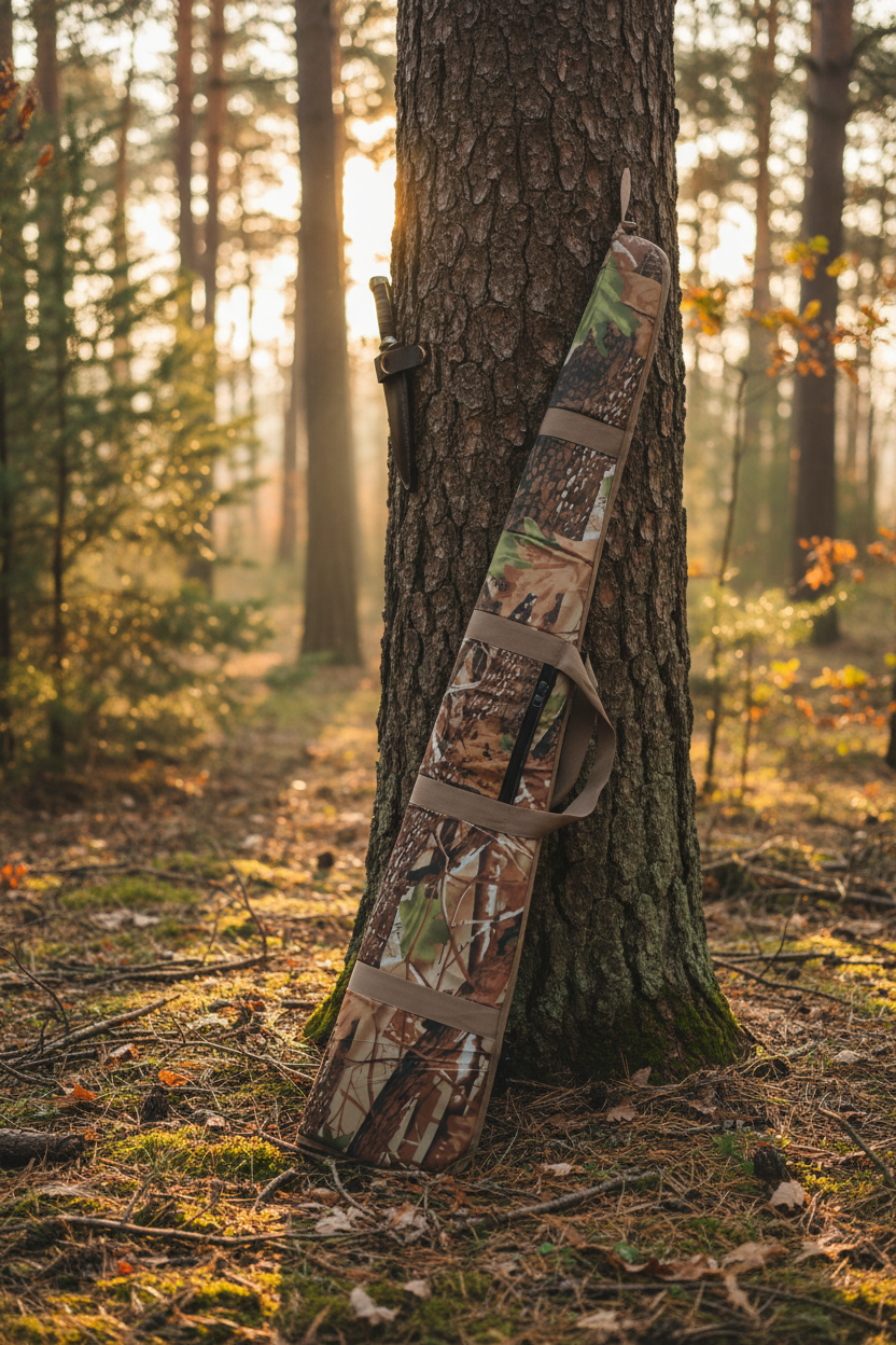 Camo Gun Bag Lifestyle