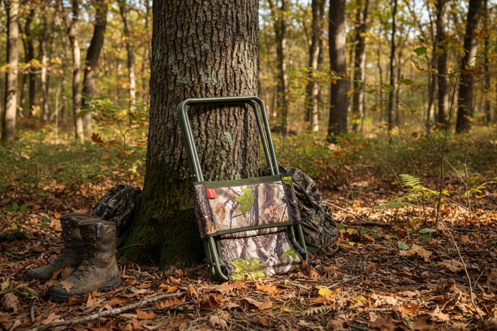 Camo Hunting Chair - Outdoor Lifestyle
