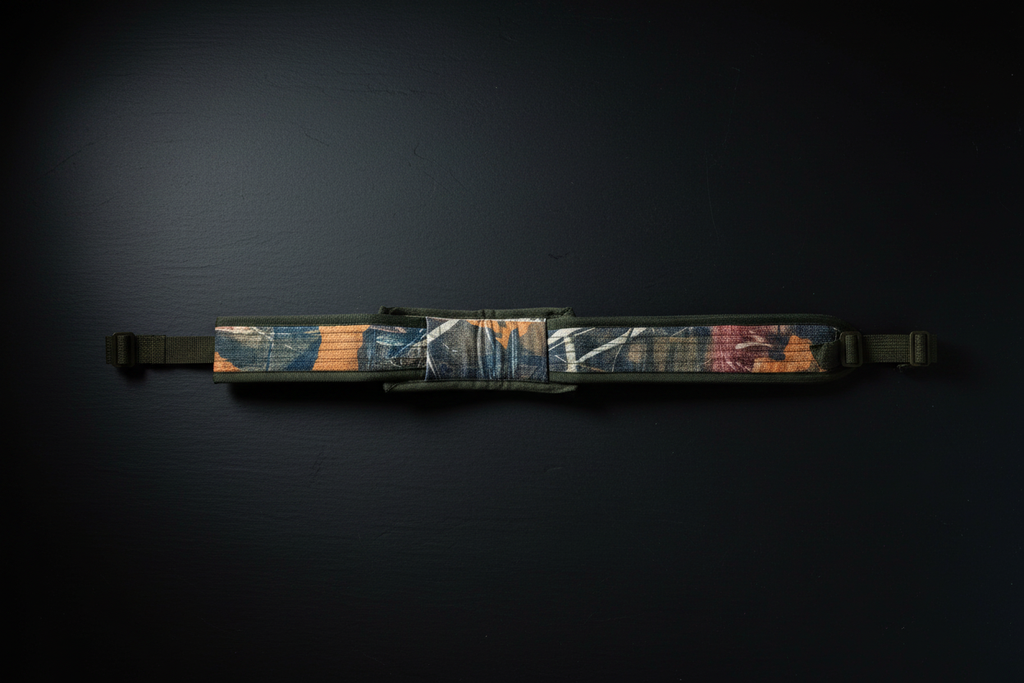 Camo Sling Strap Dark Background