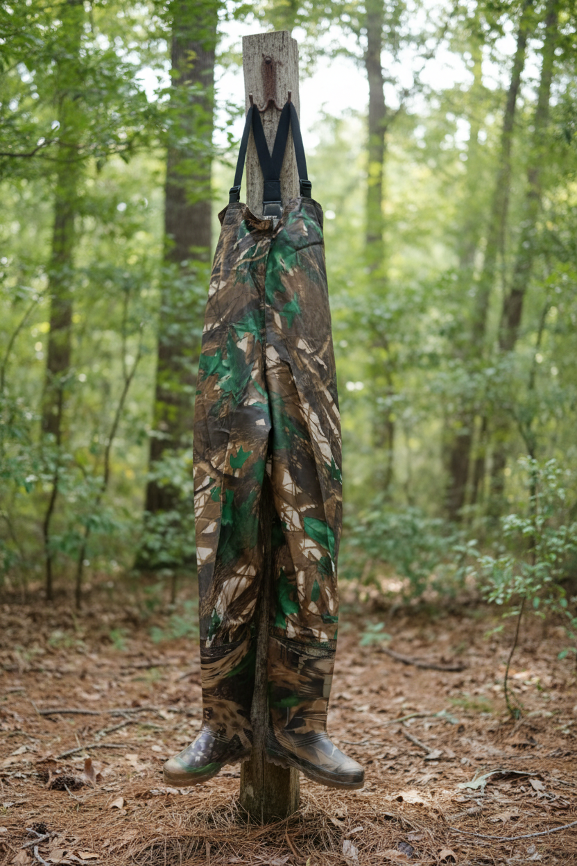 Camo Waders - Hanging