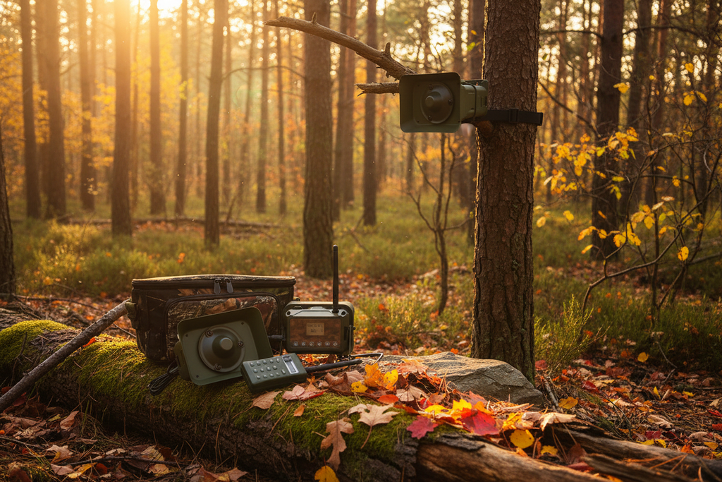 Forest Hunting Scene