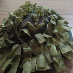 Ghillie Helmet Cover - Detail