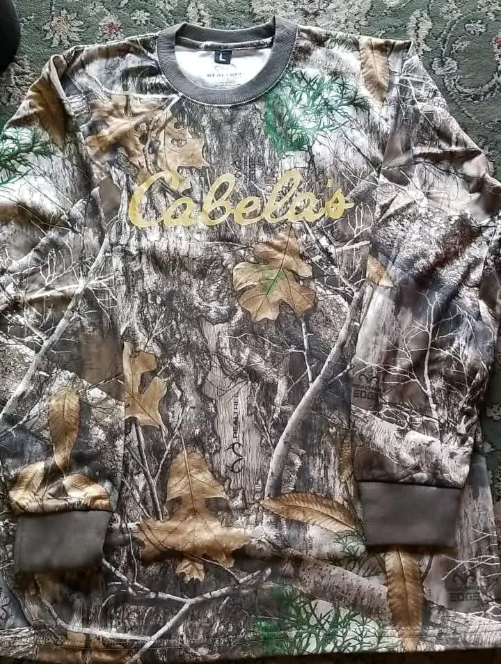 Cabela's Realtree Edge Camo Crewneck Sweatshirt