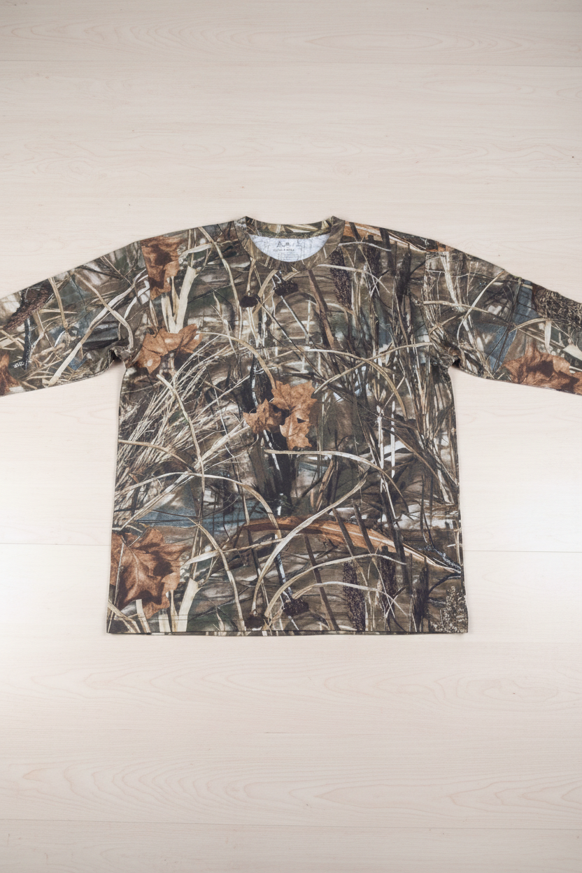 Marsh Camo Flat Lay