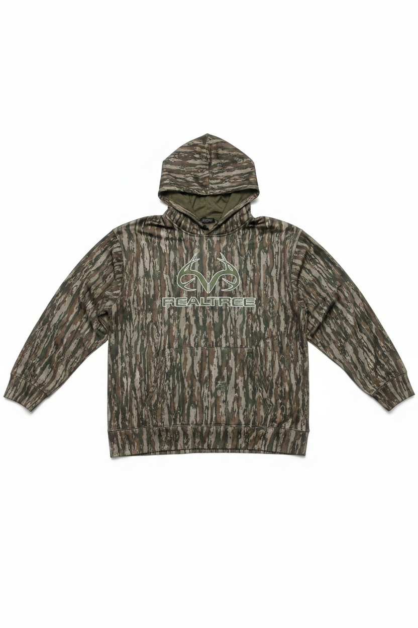 Realtree Hoodie Flat Lay 1