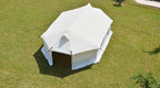 Large Canvas Wall Tent – Heavy Duty Outdoor Hunting & Camping Tent
