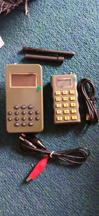 Fully assembled bird caller with horn speaker attached