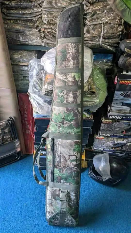 Camo Rifle Gun Bag – Realtree Woodland with Mesh Top