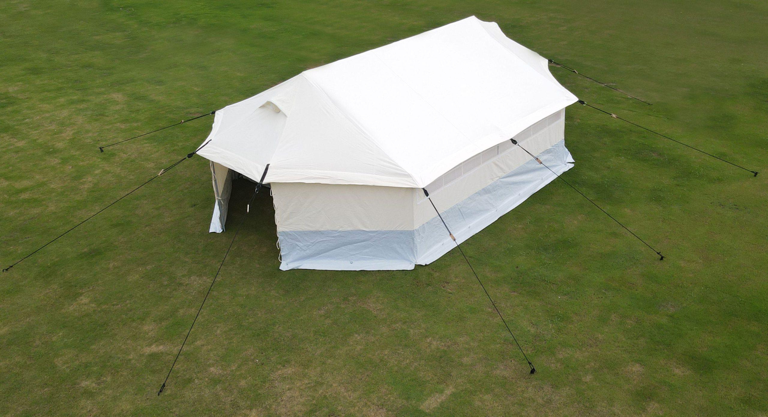 Large Canvas Wall Tent – Heavy Duty Outdoor Hunting & Camping Tent