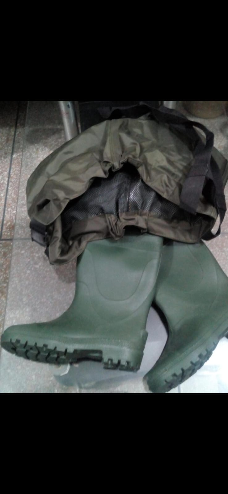 Hunting & Fishing Chest Waders – Waterproof Rubber Boot Waders