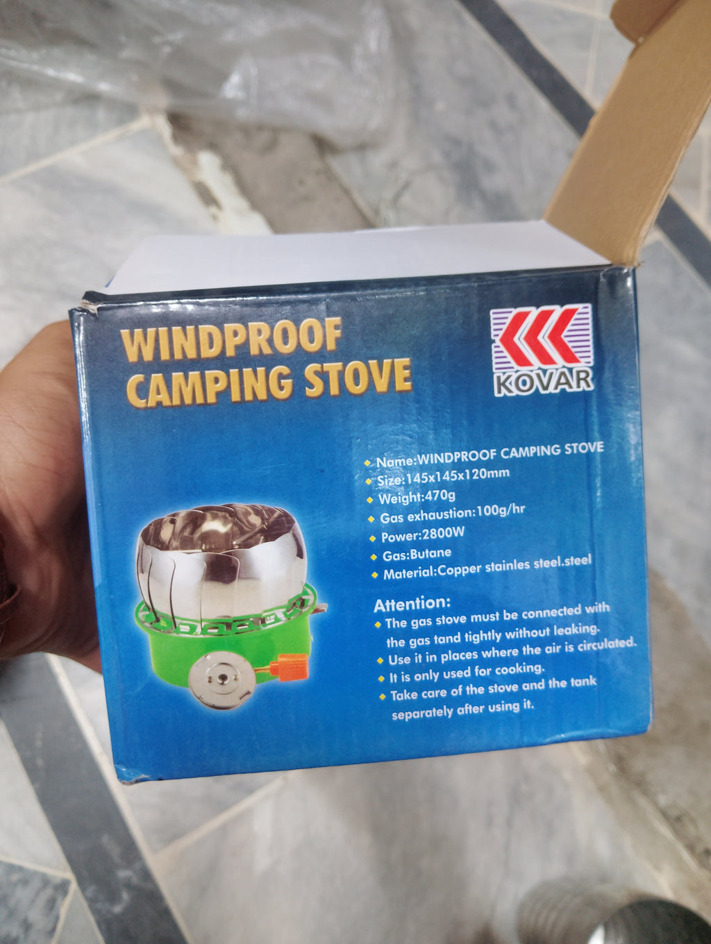 Kovar K-203 Windproof Camping Stove