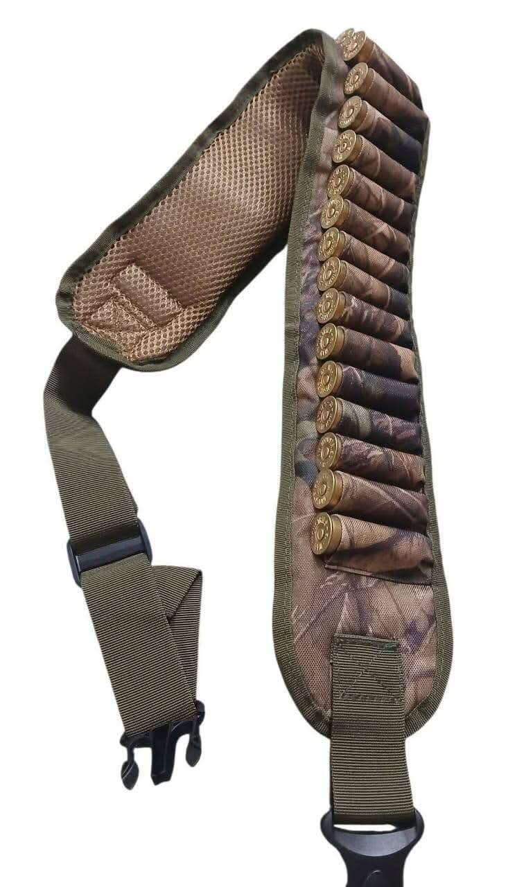 Tactical Shotgun Sling with Shell Holder – Camo