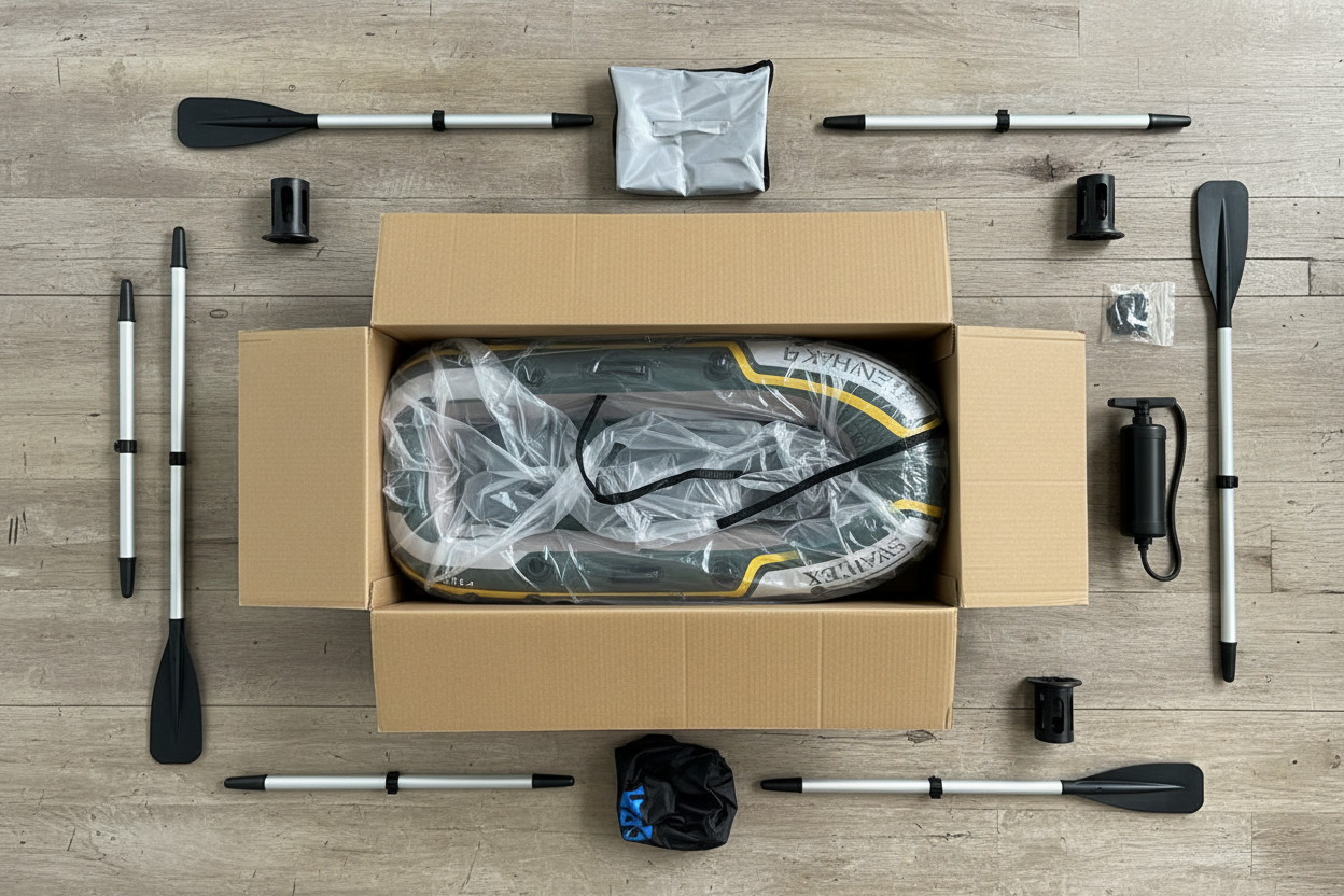 Seahawk 4 unboxing with accessories