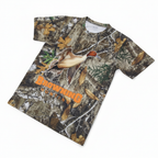 Browning Hunting Camouflage T-Shirt — Flying Duck Graphic