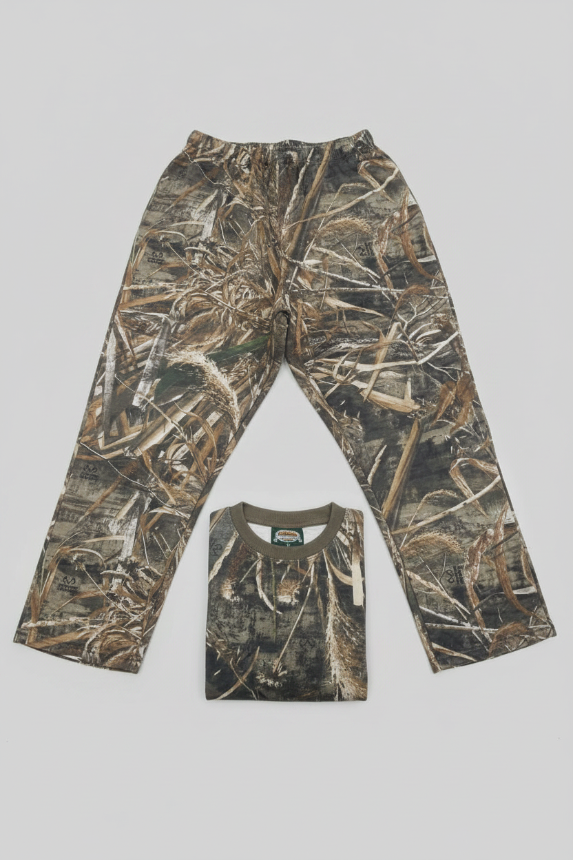 Wetland Camo Flat Lay